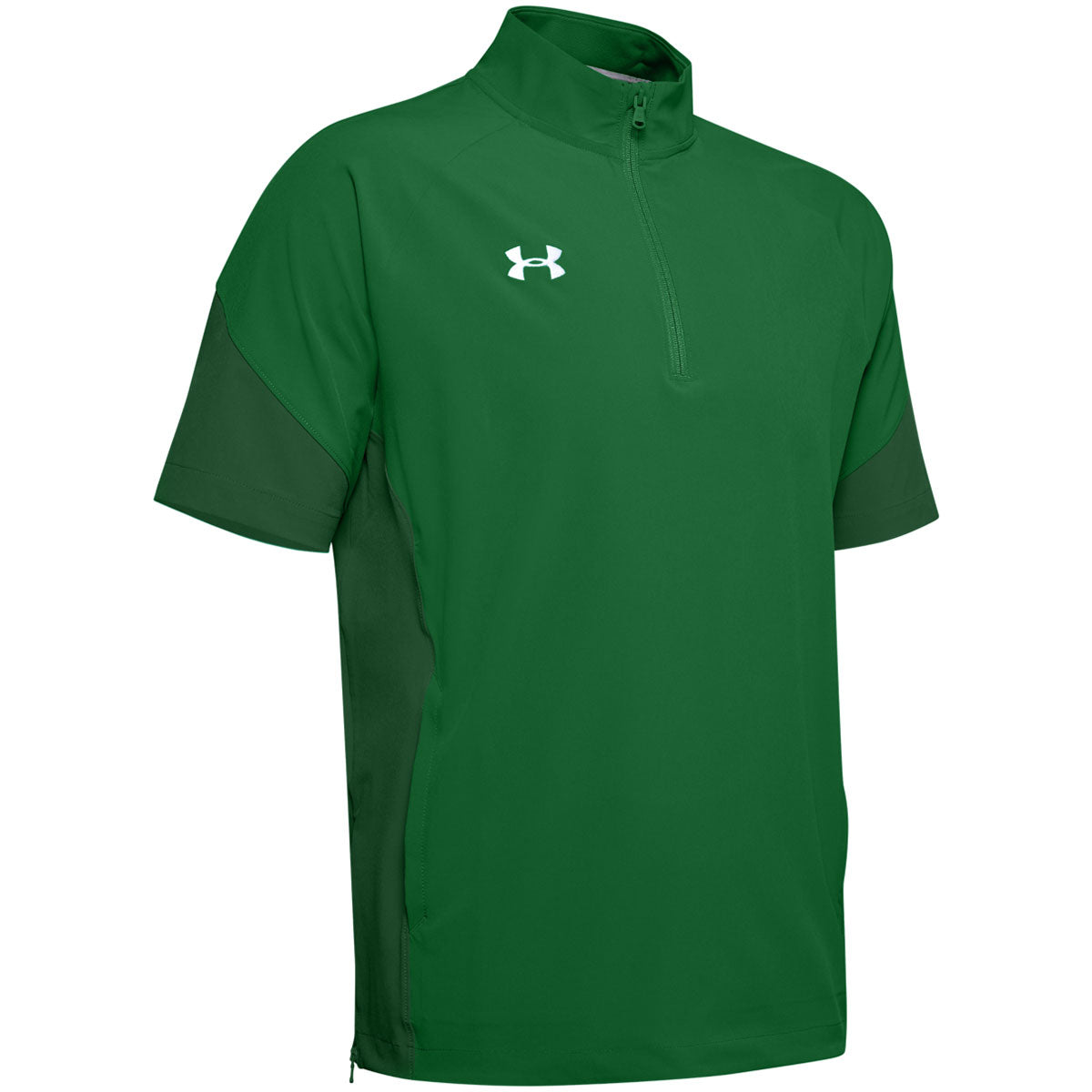  Under Armour Mens ColdGear Armour Compression Mock, Team  Kelly Green