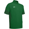 Under Armour Men's Team Kelly Green Motivate Short Sleeve Quarter Zip