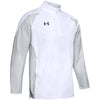 Under Armour Men's White Motivate Long Sleeve Quarter Zip