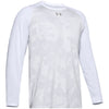 Under Armour Men's White Locker Novelty Long Sleeve Tee