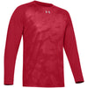 Under Armour Men's Red Locker Novelty Long Sleeve Tee