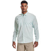 Under Armour Men's White UA Tide Chaser 2.0 Plaid Long Sleeve