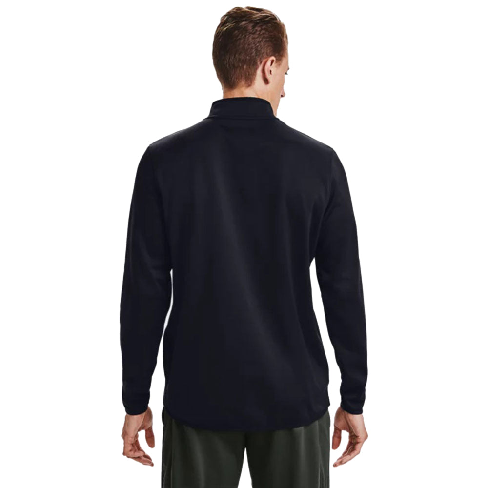 Under Armour Men's Black Armour Fleece Half Zip