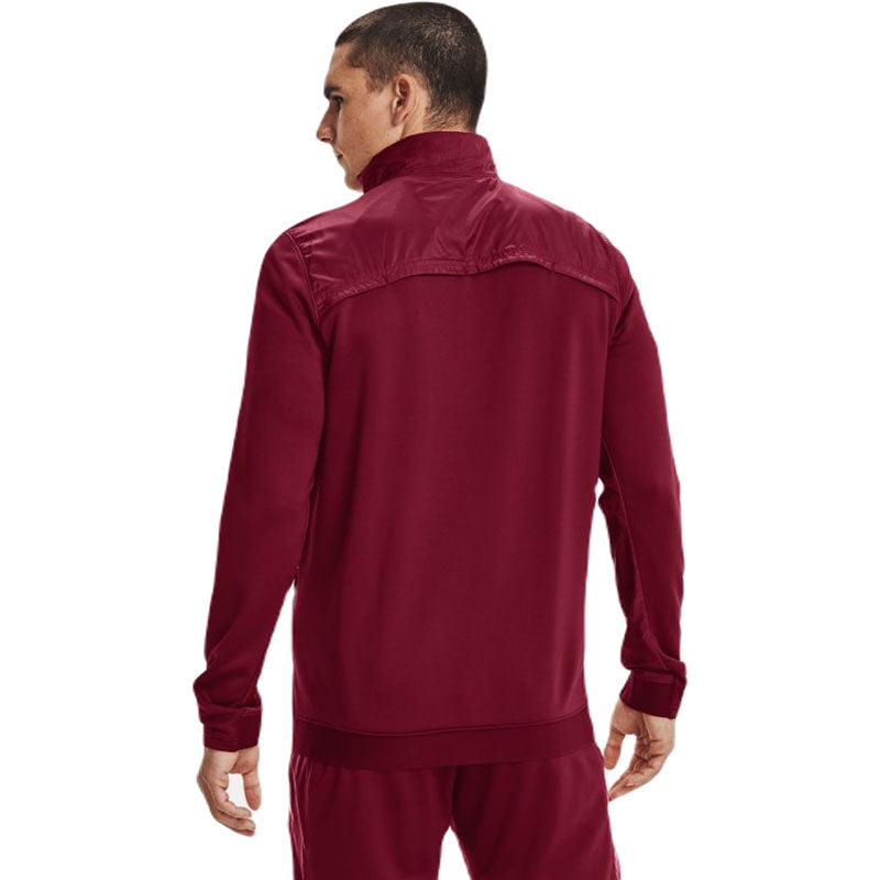 Under Armour Command Mens Warm-up Full Zip S Cardinal-white at  Men's  Clothing store