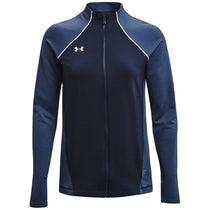 Under Armour Women's Midnight Navy/White Layer Up Full Zip