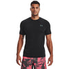 Under Armour Men's Black UA RUSH Seamless Short Sleeve