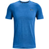 Under Armour Men's Blue Circuit UA RUSH Seamless Short Sleeve