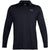 Under Armour Men's Black UA Performance Textured Long Sleeve Polo