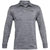 Under Armour Men's Steel UA Performance Textured Long Sleeve Polo