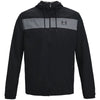 Under Armour Men's Black UA Sportstyle Windbreaker Jacket