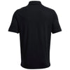 Under Armour Men's Black/White Title Polo