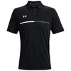 Under Armour Men's Black/White Title Polo