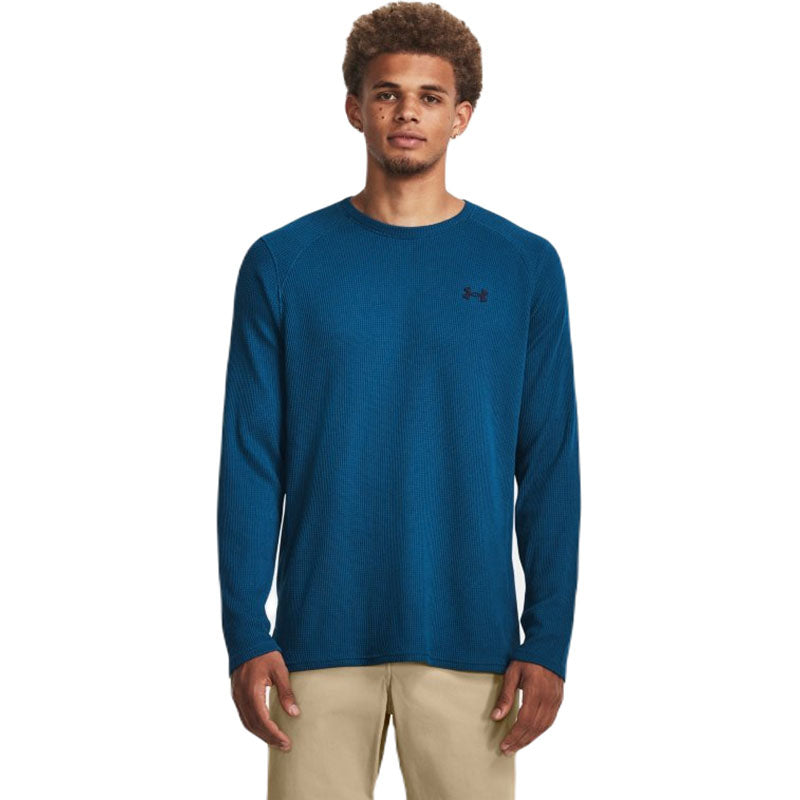 Under Armour Men's Varsity Blue/Midnight Navy Waffle Max Crew