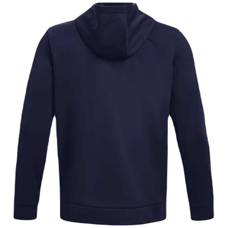 Under Armour Men's Midnight Navy/Black Armour Fleece Full-Zip Hoodie