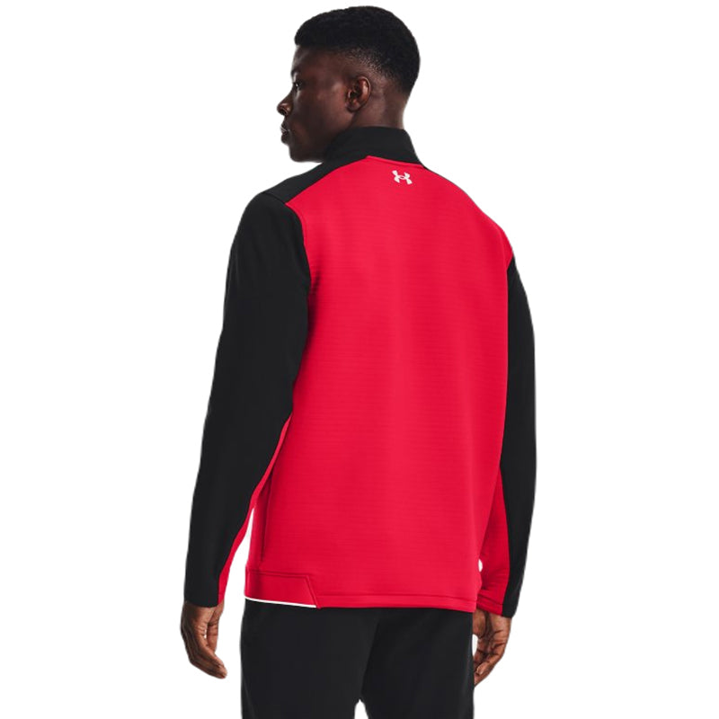 Under Armour Men's Radio Red Storm Daytona Half Zip