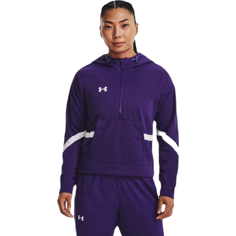 Under Armour Women's Purple/White Storm Armour Fleece Hoodie