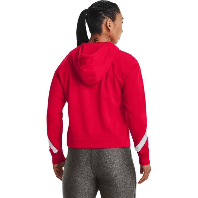 Under Armour Women's Red/White Storm Armour Fleece Hoodie