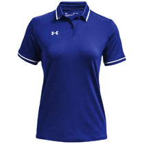 Under Armour Women's Royal/White Team Tipped Polo