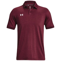 Under Armour Men's Maroon/White Trophy Polo