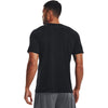 Under Armour Men's Black Tech Vent Jacquard Short Sleeve