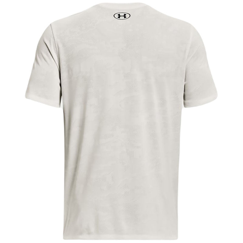 Under Armour Men's Grey Mist/Black Tech Vent Jacquard Short Sleeve