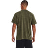 Under Armour Men's Marine OD Green/Black Tech Vent Jacquard Short Sleeve