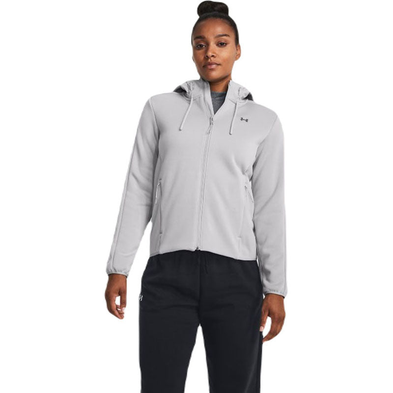 Under Armour Women's Mod Grey/Mod Grey/Pitch Grey Essential Swacket