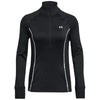 Under Armour Women's Black/White Train Cold Weather Half Zip