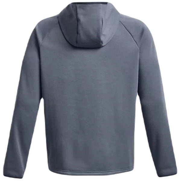 Under Armour Men's Gravel/Downpour Grey Storm Twill Specialist Hoodie