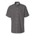 Van Heusen Men's Dark Grey Short Sleeve Oxford Shirt-Alpha Sized