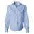 Van Heusen Women's Blue Mist Non-Iron Pinpoint Dress Shirt