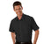 Van Heusen Men's Black Short Sleeve Broadcloth Shirt