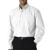 Van Heusen Men's White Twill Flex Collar Dress Shirt