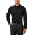 Van Heusen Men's Deep Black Solid Stretch Dress Shirt