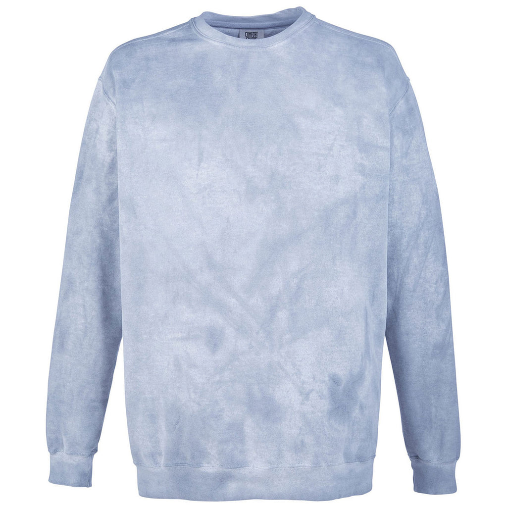 Comfort Colors Men's Ocean Color Blast Crewneck Sweatshirt