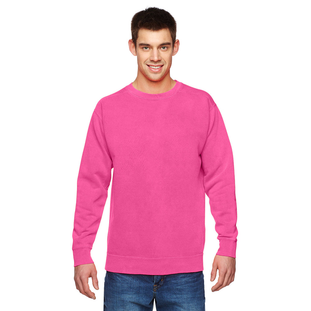 Comfort Colors Men's Crunchberry 9.5 oz. Crewneck Sweatshirt