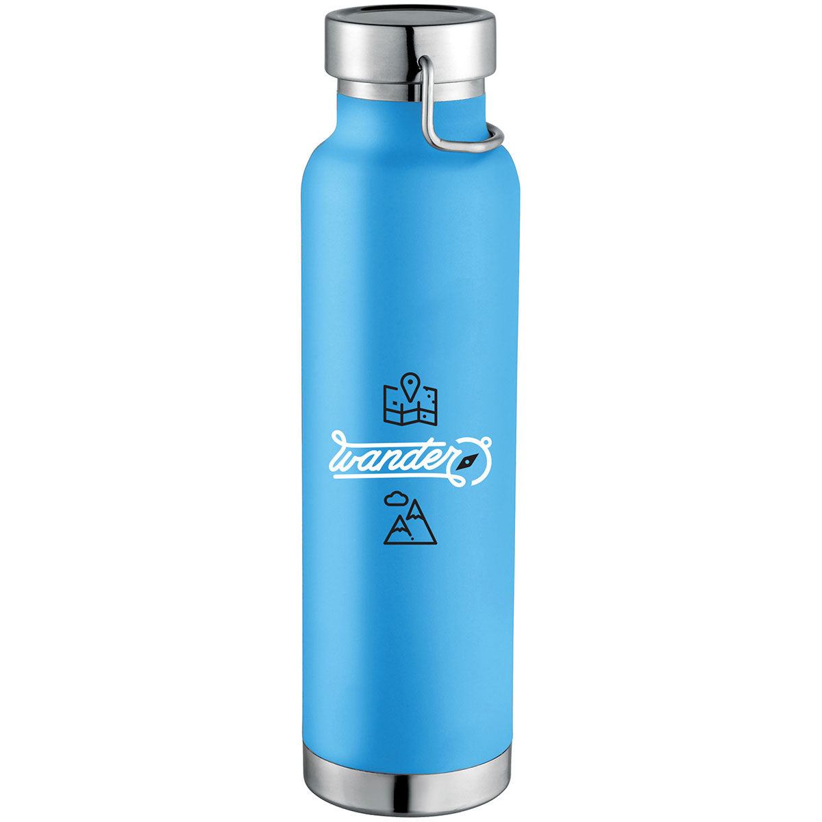 Bubi Bottle 22 Ounce Pacific Blue