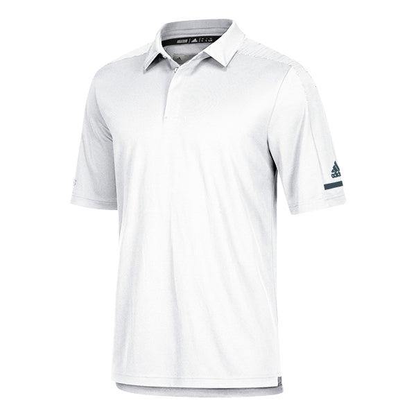 Adidas men's team store iconic full button polo