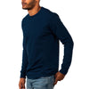 Next Level Unisex Midnight Navy Ideal Heavyweight Long-Sleeve T-Shirt