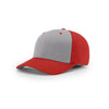 Richardson Grey/Red On-Field Alternate Twill R-Flex Cap