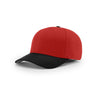 Richardson Red/Black On-Field Combination Twill R-Flex Cap