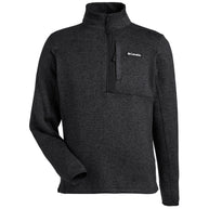 Columbia Men's Black Steens Mountain Half-Zip Fleece Jacket