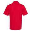 PRIM+PREUX Men's Red Pima Pique Sport Shirt