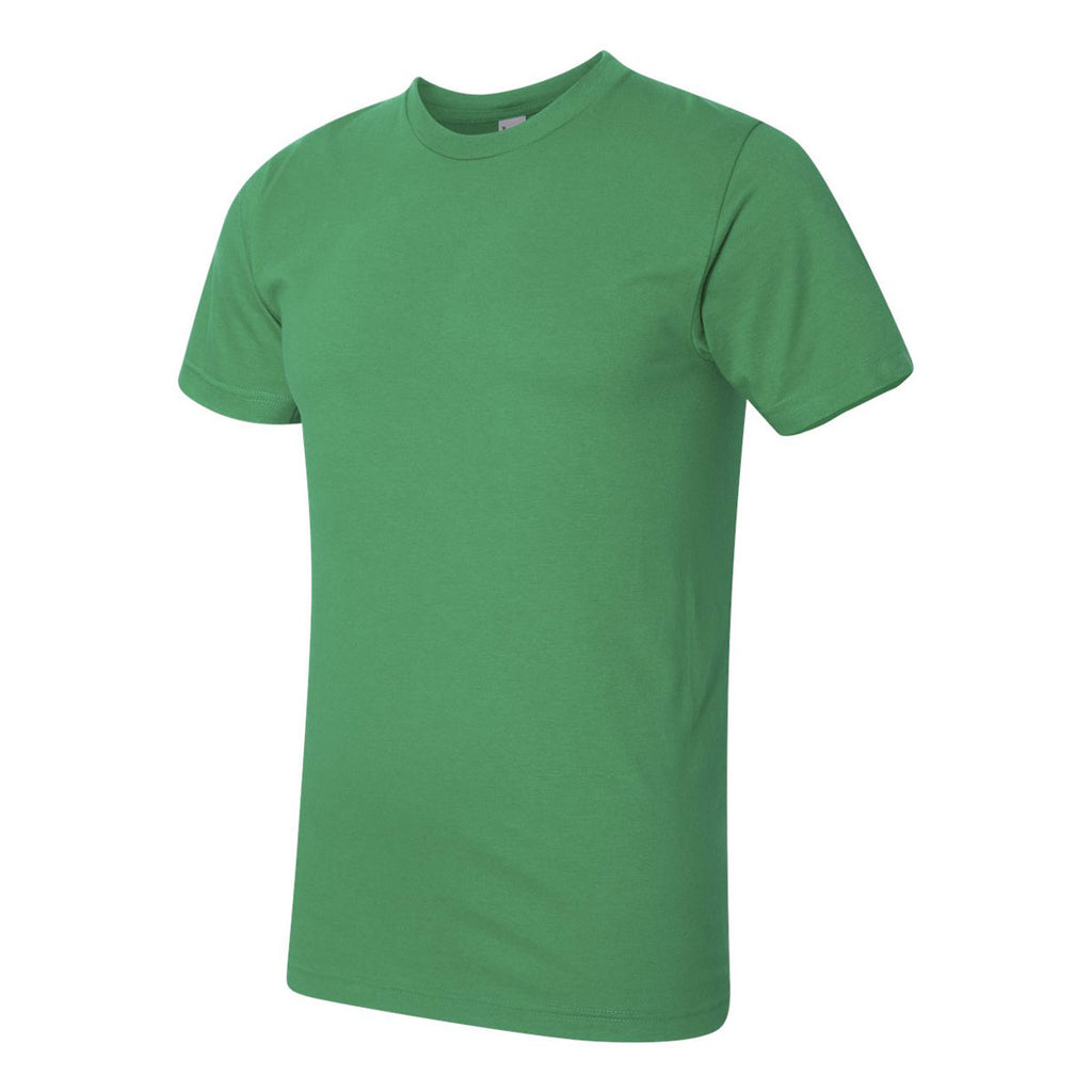 American Apparel Unisex Kelly Green Fine Jersey Short Sleeve T-Shirt