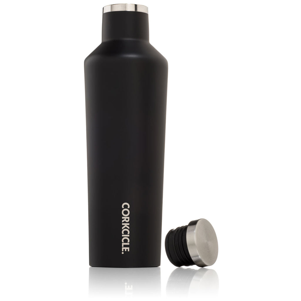 CORKCICLE. Matte Black Canteen 16oz