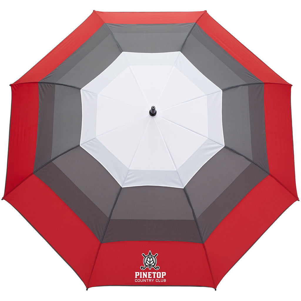 Stromberg Red 60" Double Vented Golf Umbrella