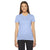 American Apparel Women's Baby Blue Fine Jersey Short-Sleeve T-Shirt