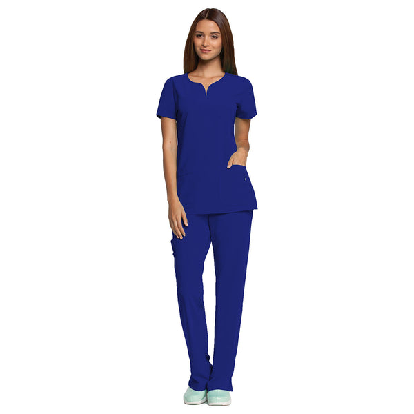 Barco Grey's Anatomy Women's Electric Blue Signature Series Soft Yoke