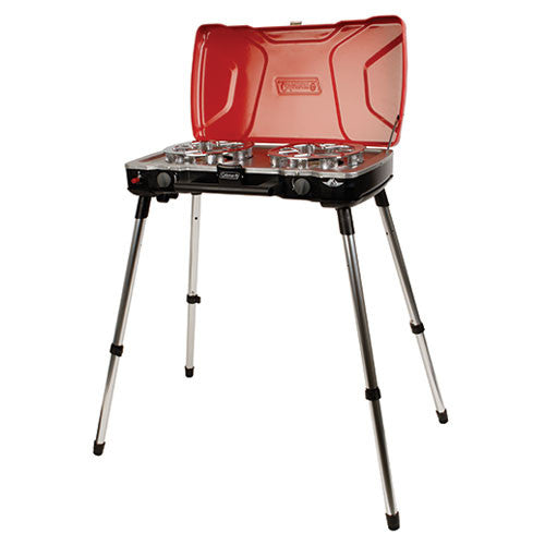 Coleman Red Fyremajor 3-In-1 Propane Stove & Grill