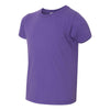 American Apparel Youth Purple Fine Jersey Short Sleeve T-Shirt